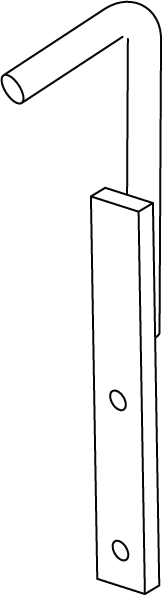 QC-6AS - SNAP-ATTACH LATCH HANDLE