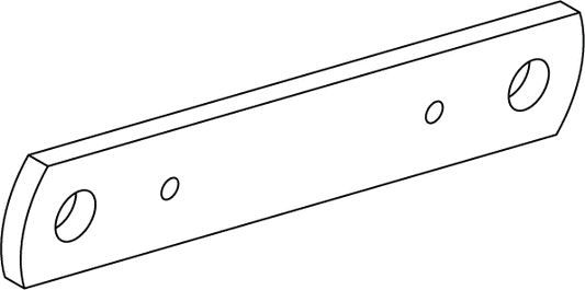RAF-10 - BUCKET CYLINDER BAR - INSIDE