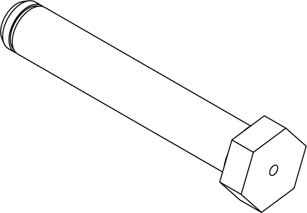 RAF-39 - PIN-HEX HEAD WITH ZERK