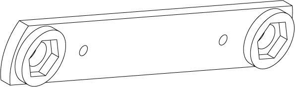 RCF-10AS - OUTSIDE BUCKET LINKAGE