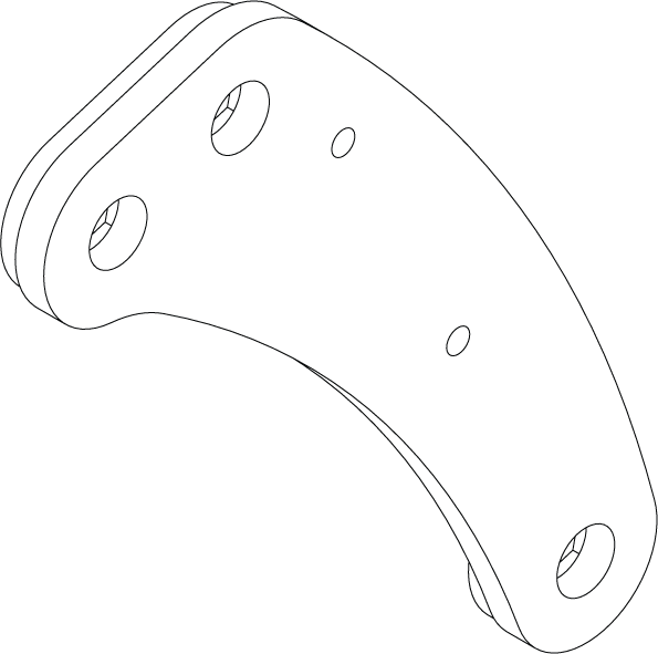 RZF-110AS-R - BUCKET LINKAGE (RIGHT)