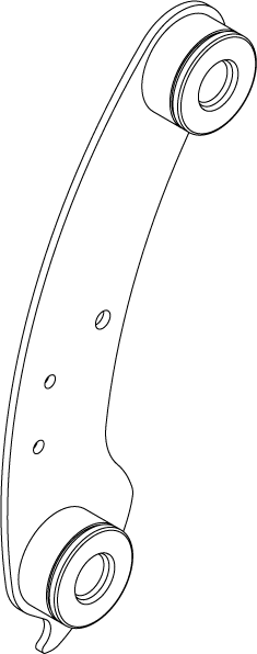 RZT-11AS-L - OUTSIDE TOWER UPRIGHT (MAX) - LEFT