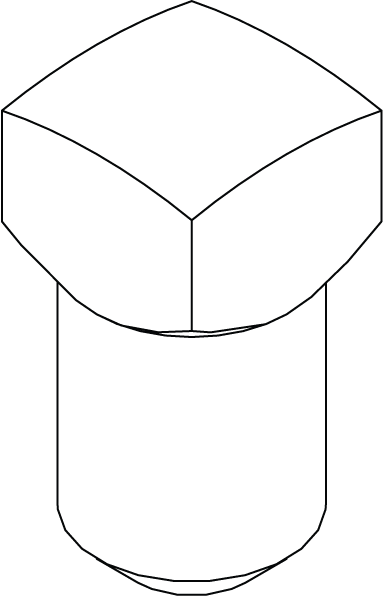 SHS0616008 - SQUARE HEAD SET SCREW