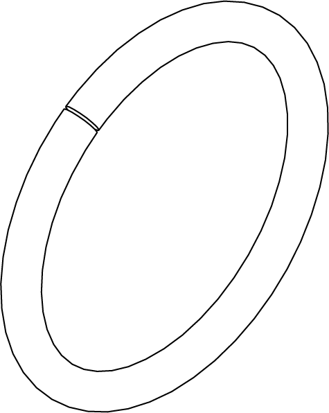 SR-B10 - WIRE RING - 1-3/8