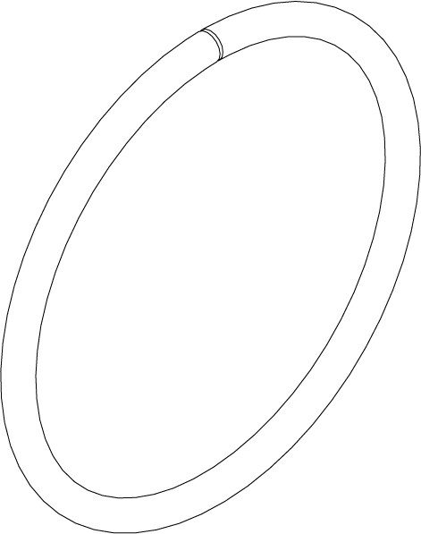 SR-B16 - WIRE RING - 2-1/16