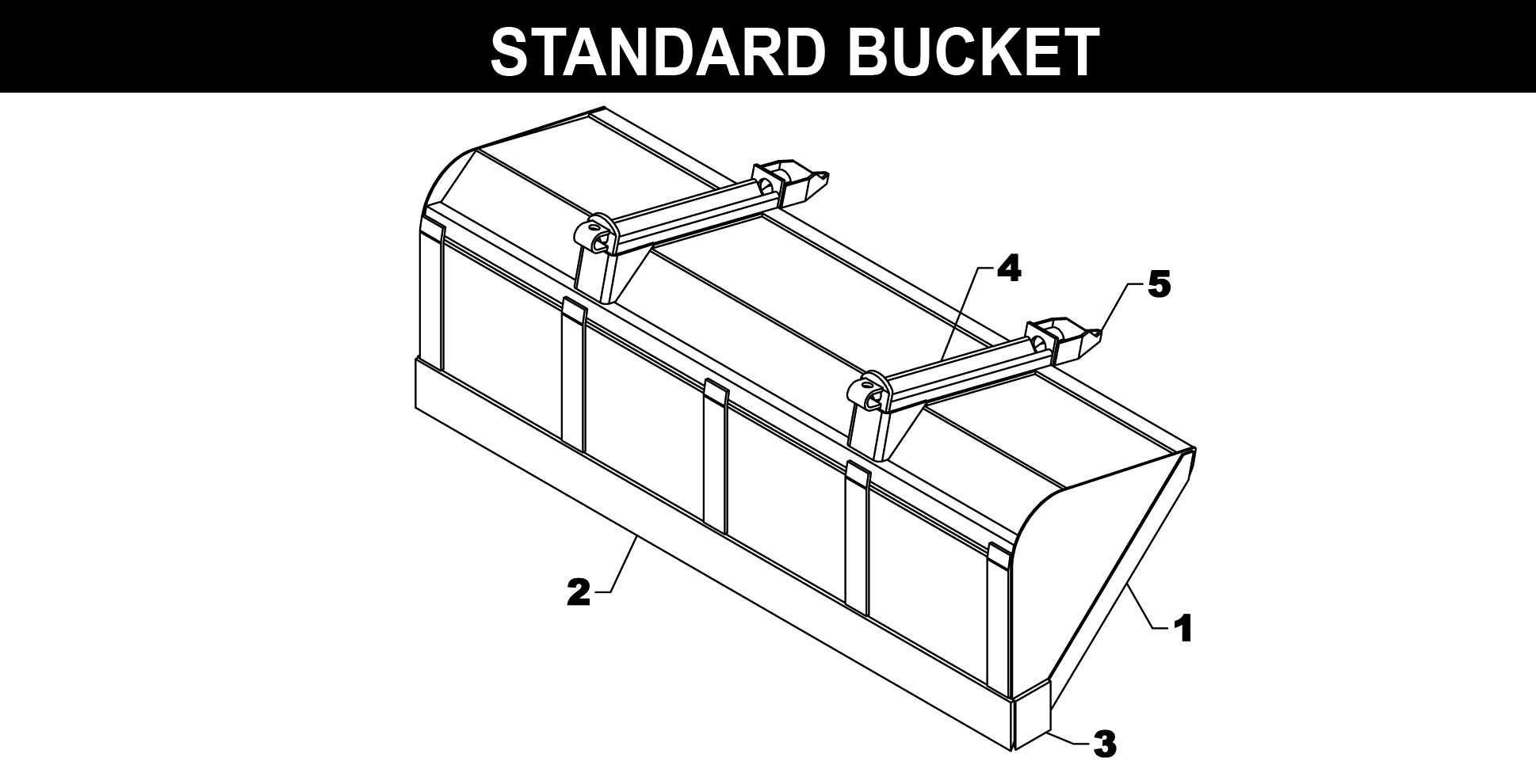TA-28 Buckets exploded diagram