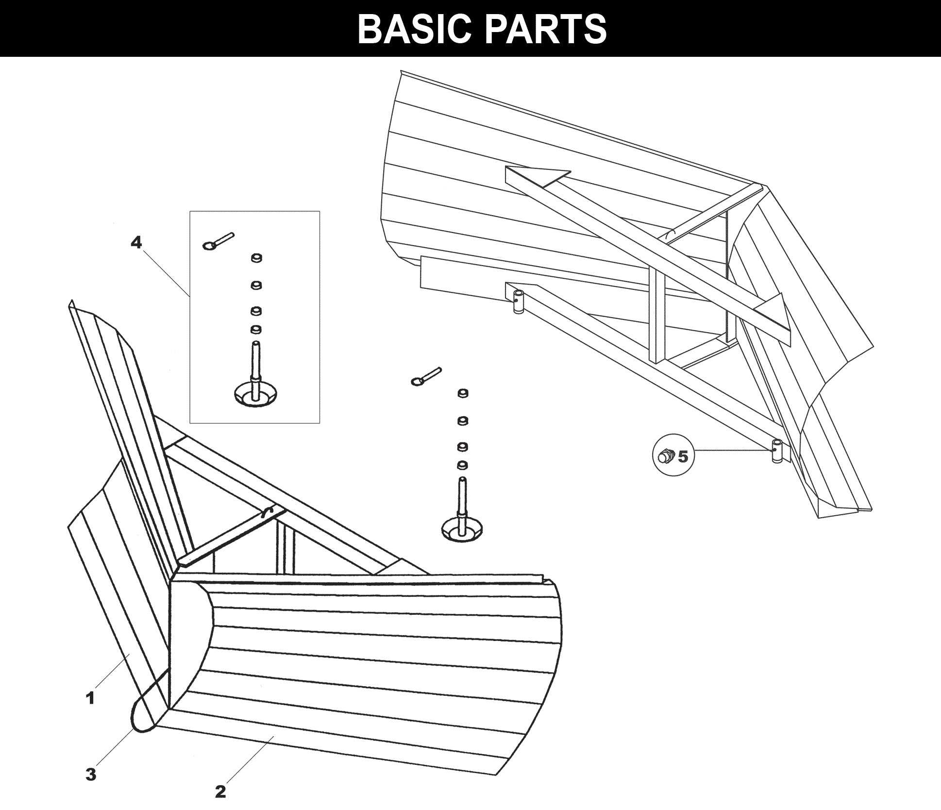 V-Plow - VP-96 exploded diagram