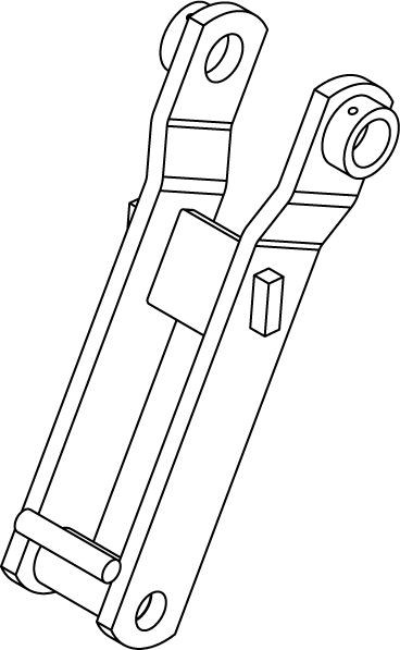 XBF-10AS - OUTSIDE BUCKET LINKAGE
