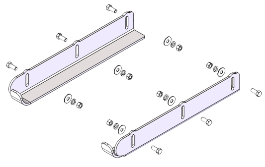 DB-810 KIT - SKID PLATE KIT